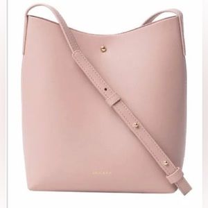 Anthropologie Pink Vegan Leather Bag - Samara